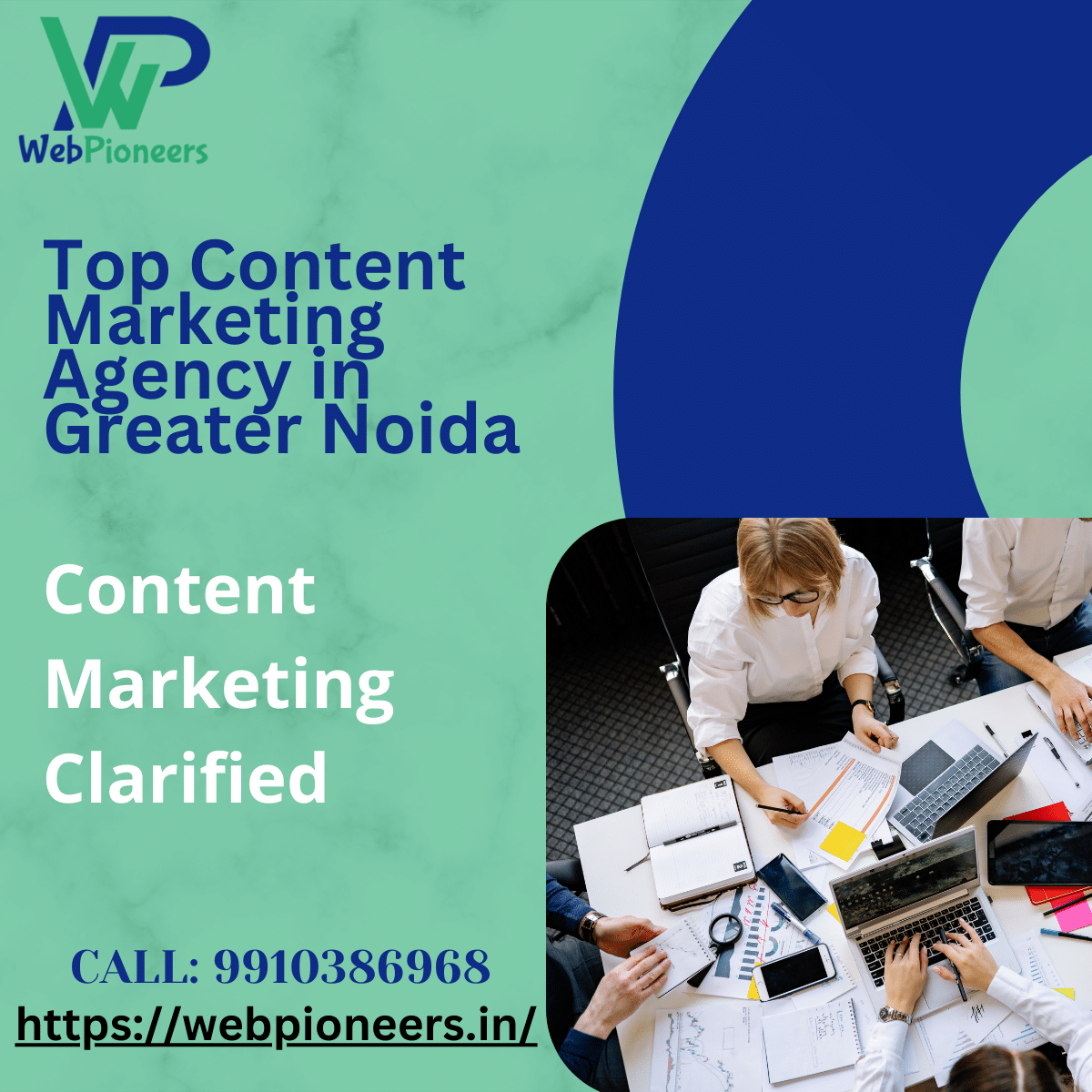 Web Pioneers is your trusted partner for all things content marketing in Greater Noida.